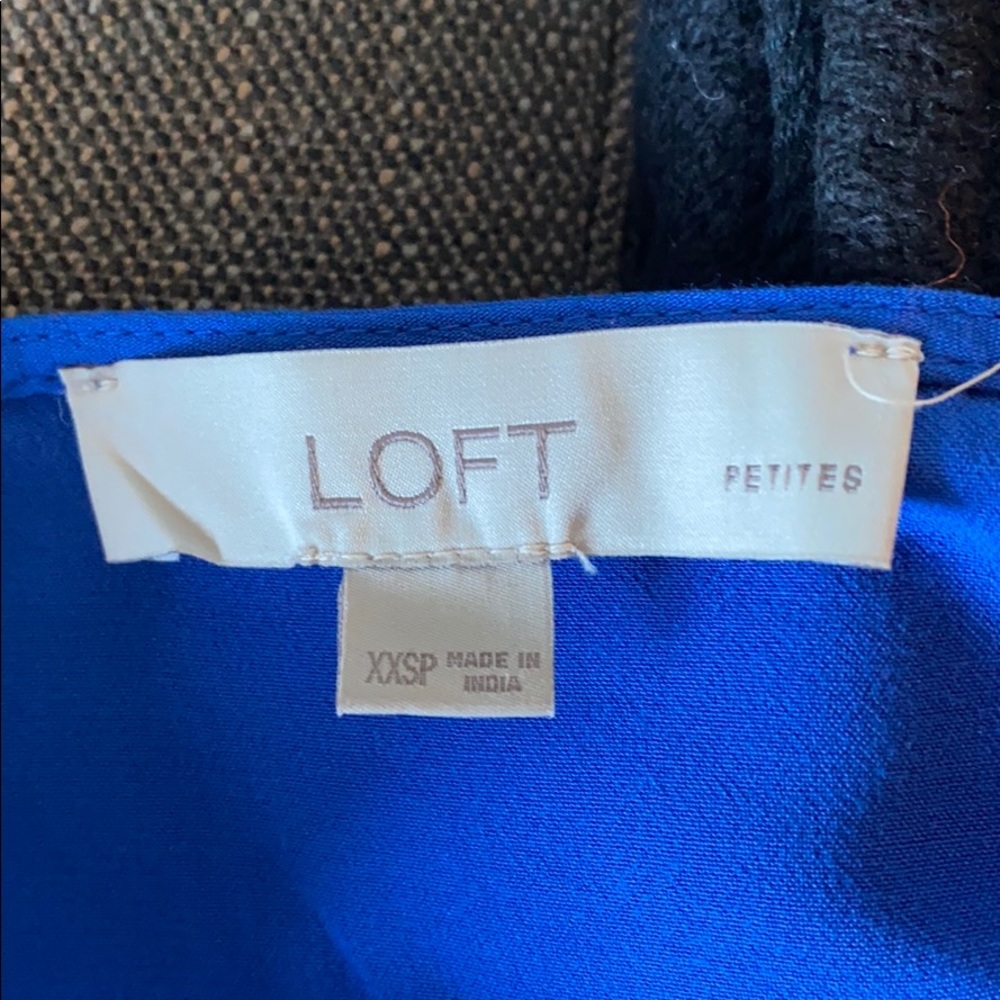 Blue Loft Blouse - Picture 4 of 4